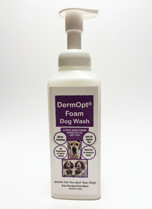 DermOpt Foam Dog Wash 500ml